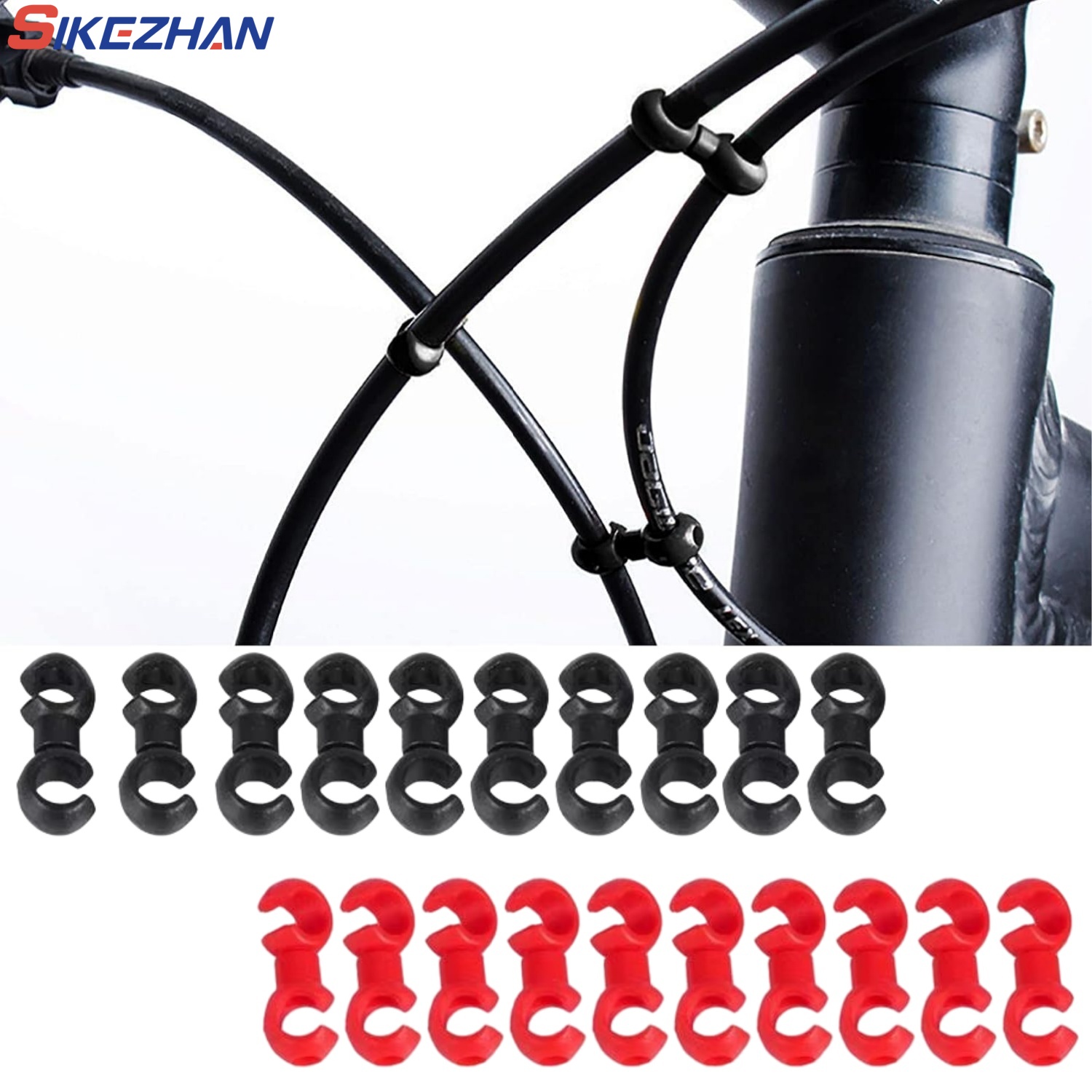 Cycling Gear Brands - 10 pièces/ensemble Clips de ligne transversale