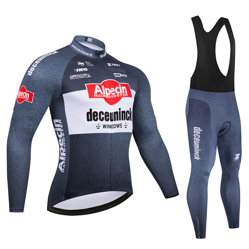 Cycling Bib Shorts - Alpecin Team-Ensemble de maillot de cyclisme