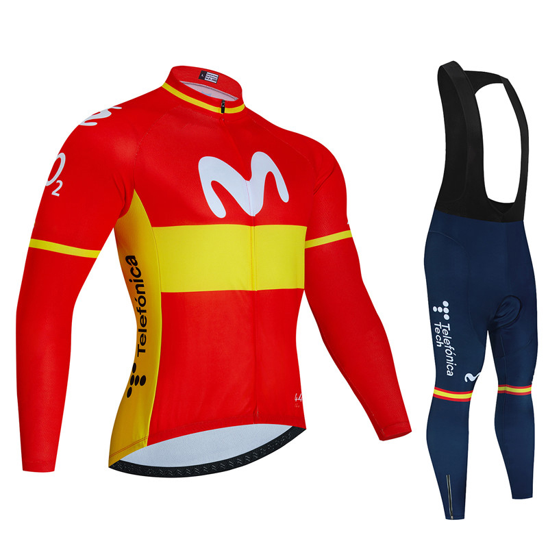 Espagne Movistar automne à man - Cycling Gear Brands avis et prix