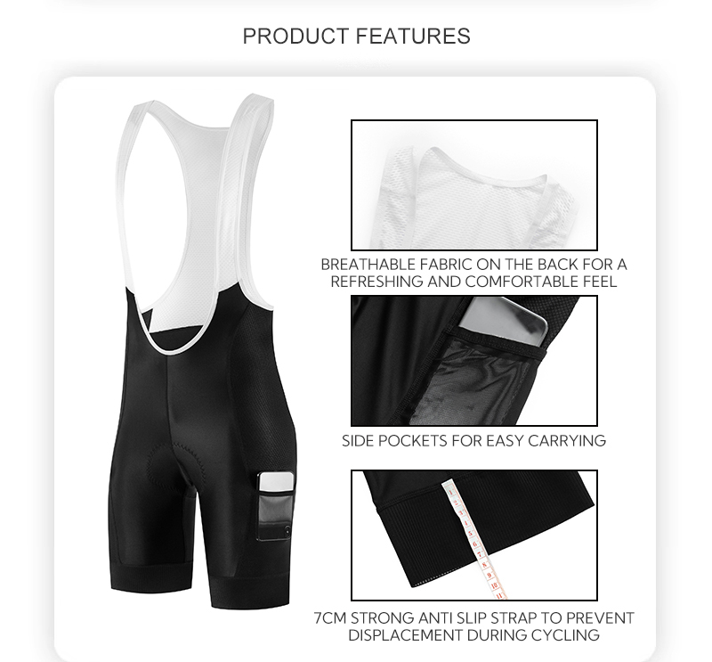 Cuissard de cyclisme unisexe a - Cycling Bib Shorts avis et prix