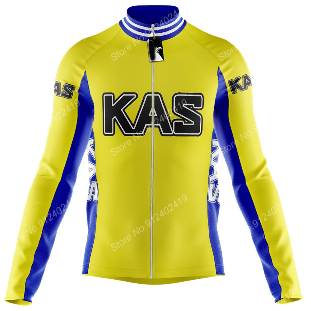 KAS Team-Ensemble de maillot d - Cycling Gear Jersey avis et prix