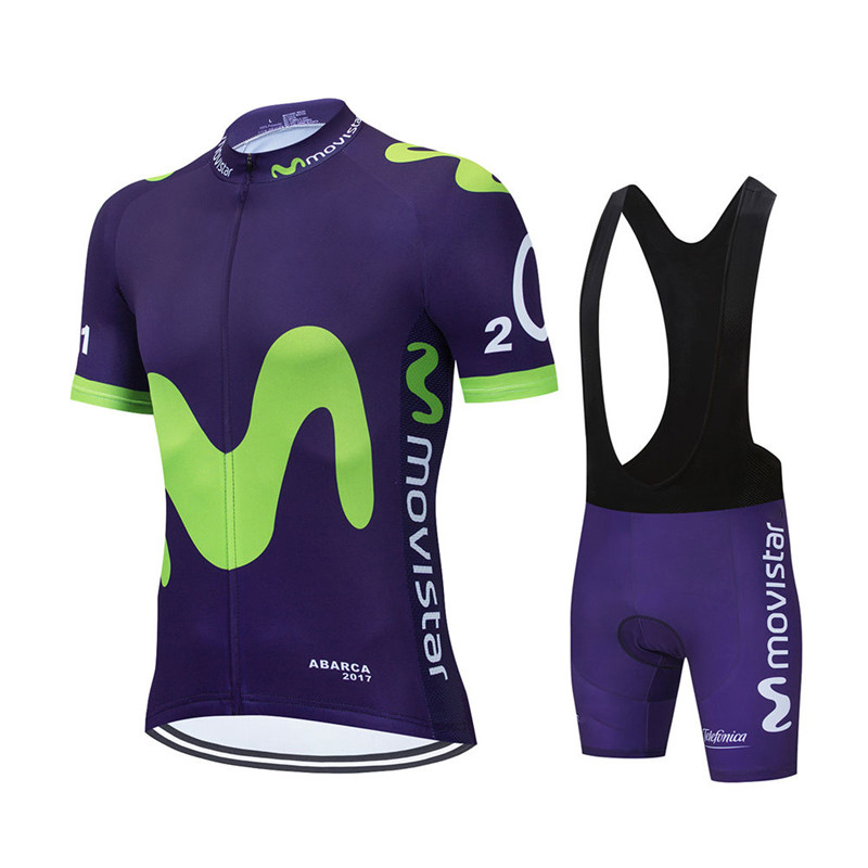 Movistar – ensemble de cyclism - Cycling Gear Jersey avis et prix
